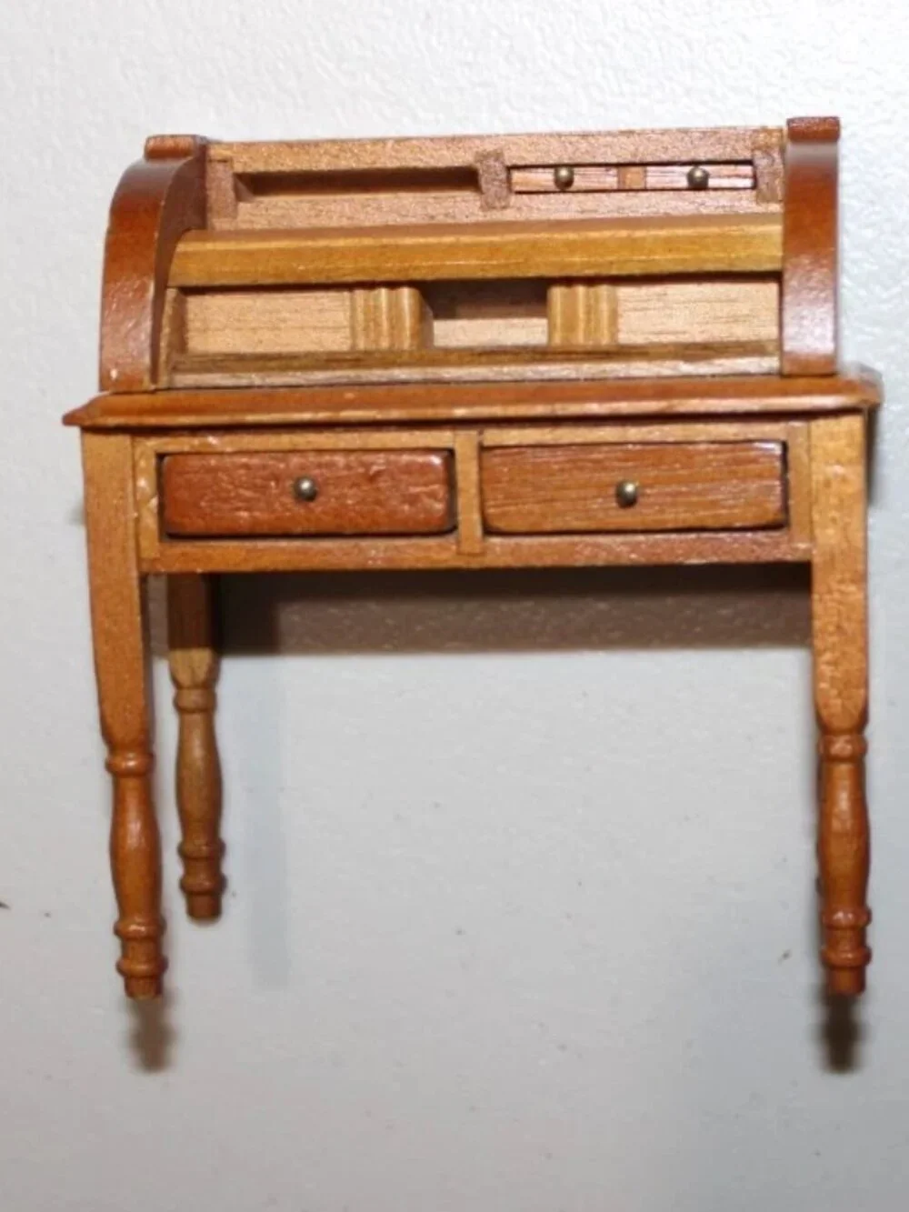 Lot Miniature Doll House Vintage Concord High Boy Shackman Organ Cradle Desk